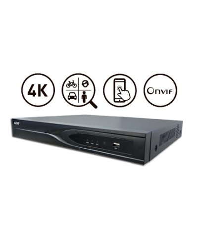 KN-CORE36/2-4K-AI. Видеорегистратор IP 36-канальный. KENO в Саранске