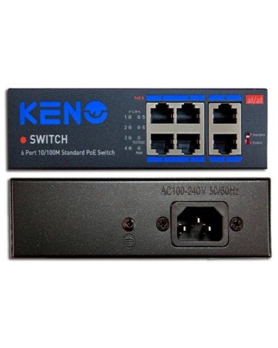 KN-SW402POE+. Коммутатор с питанием по PoE. KENO в Саранске