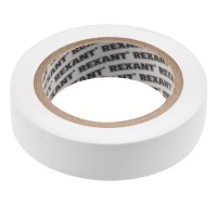 Изолента белая ПВХ 15х20х0.13мм (KR-09-2601): Лента изоляционная