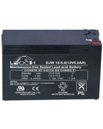 LEOCH DJW 12-5,0. Аккумулятор герметичный свинцово-кислотный. LEOCH в Саранске
