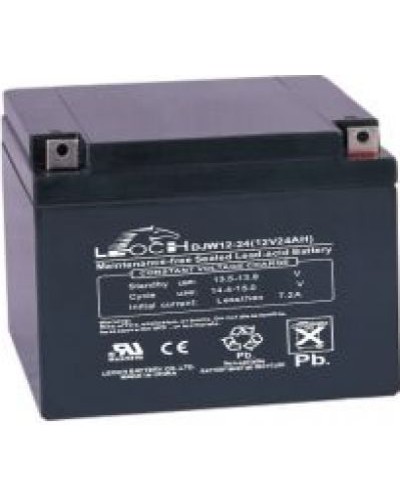 LEOCH DJW 12-24. Аккумулятор герметичный свинцово-кислотный. LEOCH в Саранске