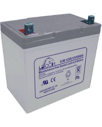 LEOCH DJM 1255. Аккумулятор герметичный свинцово-кислотный. LEOCH в Саранске