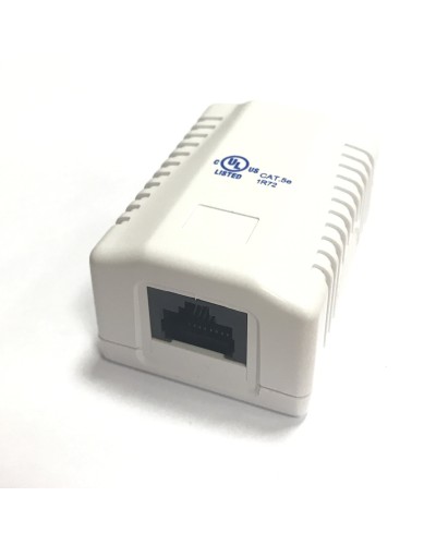 RJ-45-1 (8P8C) CAT5e, 1 выход (LISTED) компьютерная розетка: Розетка компьютерная 1 выход в Саранске