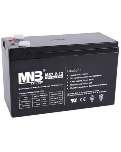 MNB MS 7.2-12. Аккумулятор герметичный свинцово-кислотный. MNB в Саранске