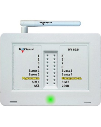 NV 8321. GSM сигнализация радиоканальная. NAVIgard в Саранске