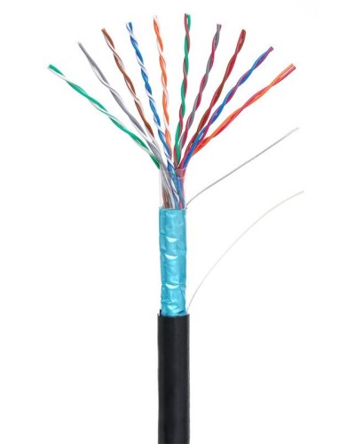 F/UTP 10pair, Cat5, Out, PE (EC-UF010-5-PE-BK-3). Кабель «витая пара» (LAN) для структурированных систем связи. NETLAN в Саранске