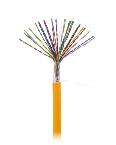 U/UTP 25pair, Cat5, In, LSZH (EC-UU025-5-LSZH-OR-3). Кабель «витая пара» (LAN) для структурированных систем связи. NETLAN в Саранске
