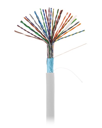 F/UTP 25pair, Cat5, In, PVC (EC-UF025-5-PVC-GY-3). Кабель «витая пара» (LAN) для структурированных систем связи. NETLAN в Саранске