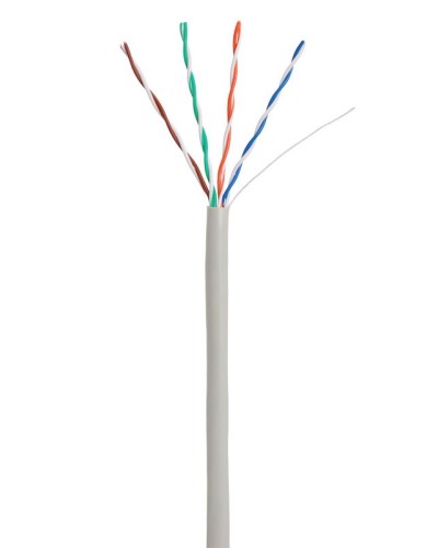 U/UTP 4pair, Cat5e, In, PVC (EC-UU004-5E-PVC-GY). Кабель «витая пара» (LAN) для структурированных систем связи. NETLAN в Саранске