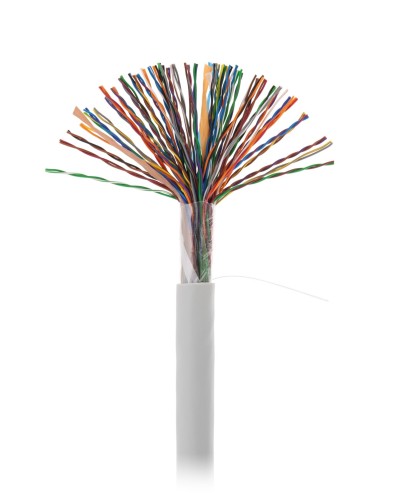 U/UTP 50pair, Cat5, In, PVC (EC-UU050-5-PVC-GY-3). Кабель «витая пара» (LAN) для структурированных систем связи. NETLAN в Саранске