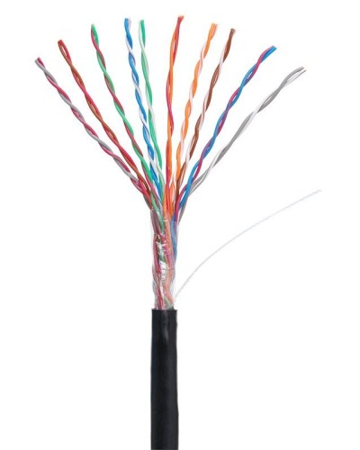 U/UTP 10pair, Cat5, Out, PE (EC-UU010-5-PE-BK-3). Кабель «витая пара» (LAN) для структурированных систем связи. NETLAN в Саранске
