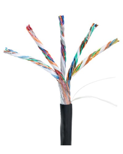 U/UTP 25pair, Cat5, Out, PE (EC-UU025-5-PE-BK-3). Кабель «витая пара» (LAN) для структурированных систем связи. NETLAN в Саранске