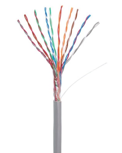 U/UTP 10pair, Cat5, In, PVC (EC-UU010-5-PVC-GY-3). Кабель «витая пара» (LAN) для структурированных систем связи. NETLAN в Саранске