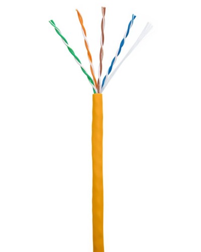 U/UTP 4pair, Cat5e, In, LSZH (EC-UU004-5E-LSZH-OR-1). Кабель «витая пара» (LAN) для структурированных систем связи. NETLAN в Саранске