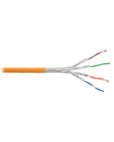 S/FTP, 4pair, Cat.6a, Solid, In, LSZH (NKL 9355C-OR). Кабель «витая пара» (LAN) для структурированных систем связи. NIKOLAN в Саранске