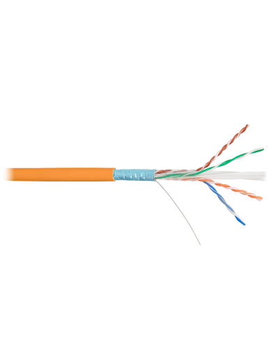 F/UTP 4pair, Cat6, Solid, In, PVC (NKL 9240C-OR). Кабель «витая пара» (LAN) для структурированных систем связи. NIKOLAN в Саранске