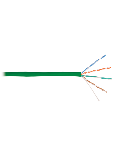 U/UTP 4pair, Cat5e, Solid, In, PVC (NMC 4100A-GN). Кабель «витая пара» (LAN) для структурированных систем связи. NIKOMAX в Саранске