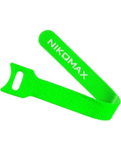 NMC-CTV210-16-SB-GN-10 (10шт). Стяжка-липучка с мягкой пряжкой. NIKOMAX в Саранске