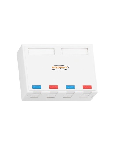 NMC-MB4P-ST-WT. Корпус настенной розетки. NIKOMAX в Саранске