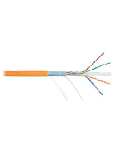 F/UTP 4pair, Cat6, Solid, In, нг(А)-HF (NMC 4240C-OR). Кабель «витая пара» (LAN) для структурированных систем связи. NIKOMAX в Саранске
