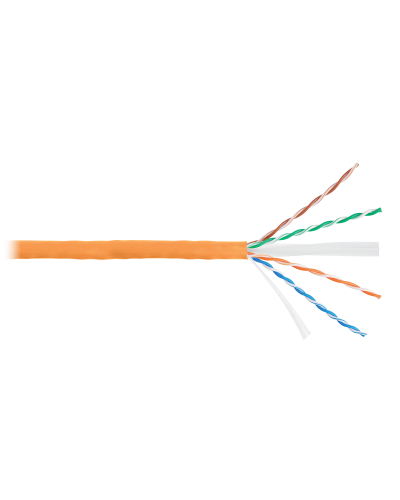 U/UTP 4pair, Cat6, Solid, In, нг(А)-HF (NMC 4140C-OR). Кабель «витая пара» (LAN) для структурированных систем связи. NIKOMAX в Саранске