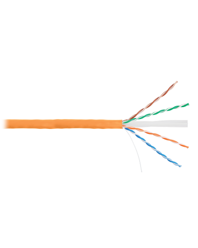 U/UTP 4pair, Cat6, Solid, In, нг(А)-HF (NMC 9140C-OR). Кабель «витая пара» (LAN) для структурированных систем связи. NIKOMAX в Саранске