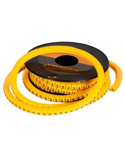 NMC-CMR-3-YL-500 (500шт). Маркер кабельный. NIKOMAX в Саранске