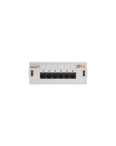 NMC-WP06UD2-GY. Патч-панель настенная 6 портов, Кат.5е. NIKOMAX в Саранске