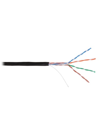 U/UTP 4pair, Cat5e, Solid, Out, нг(А)-HF (NMC 2100B-BK). Кабель «витая пара» (LAN) для структурированных систем связи. NIKOMAX в Саранске