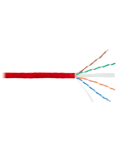 U/UTP 4pair, Cat6, Solid, In, нг(А)-HF (NMC 4140C-RD). Кабель «витая пара» (LAN) для структурированных систем связи. NIKOMAX в Саранске