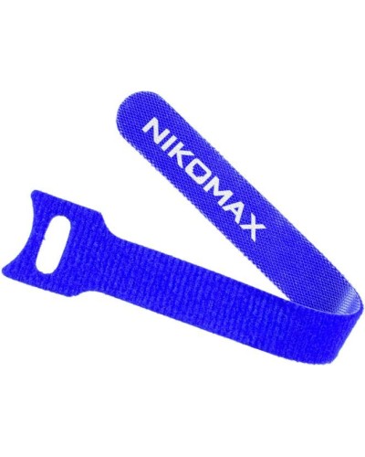 NMC-CTV150-12-SB-BL-10 (10шт). Стяжка-липучка с мягкой пряжкой. NIKOMAX в Саранске