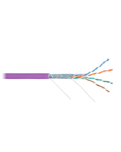 F/UTP 4pair, Cat5e, Solid, In, нг(А)-HF (NMC 4200C-VL). Кабель «витая пара» (LAN) для структурированных систем связи. NIKOMAX в Саранске