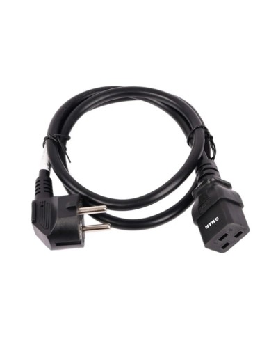 NTSS-PC19772 C19-Schuko проводник.:3х1.5мм2 3м 220/250В 16А черный. Кабель питания. NTSS в Саранске