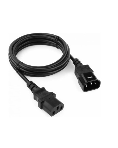 NTSS-PC13142 C13-С14 проводник.:3х0.75мм2 1.8м 220/250В 10А черный. Кабель питания. NTSS в Саранске