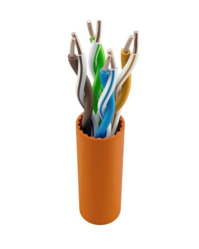 NTSS-IN-UTP4-5Е-LSZH-OR кат.5E UTP 4 пары 24AWG LSZH внутренний 305м оранжевый. Кабель «витая пара» (LAN) для структурированных систем связи. NTSS в Саранске