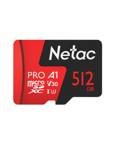 NT02P500PRO-512G-R. Карта памяти microSDXC, 512 ГБ, Class 10. Netac в Саранске