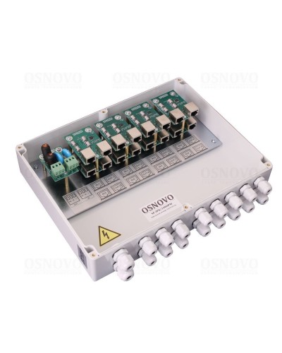 SP-IP8/1000PW. Устройство грозозащиты цепей Ethernet. OSNOVO в Саранске