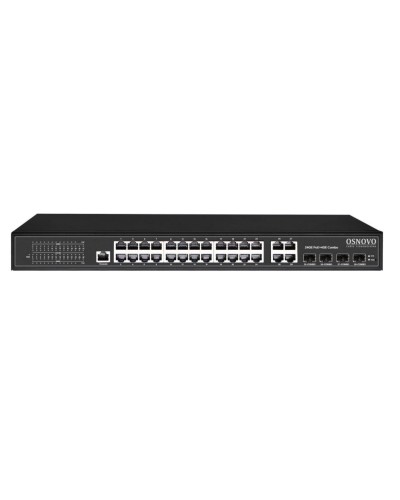 SW-8244/L(400W). Коммутатор 24-портовый  Gigabit Ethernet с PoE. OSNOVO в Саранске