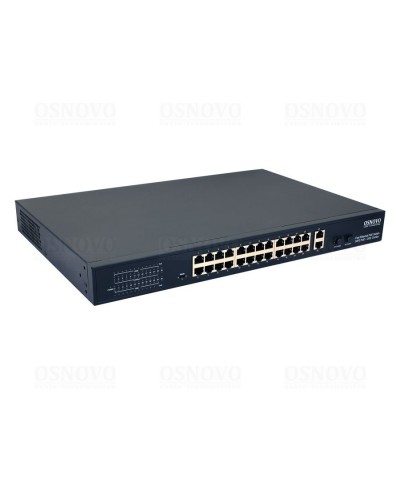 SW-62422(400W). Коммутатор 24-портовый  Fast Ethernet с PoE. OSNOVO в Саранске