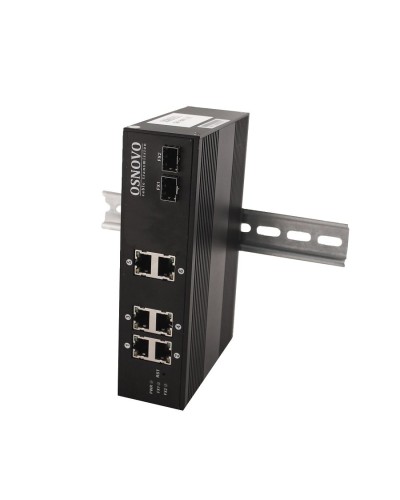 SW-8062/IC. Промышленный PoE коммутатор Gigabit Ethernet на 8 портов. OSNOVO в Саранске