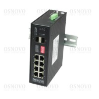 SW-80802/I(Port 90W, 300W). Коммутатор с PoE. OSNOVO