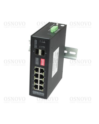 SW-80802/I(Port 90W, 300W). Коммутатор с PoE. OSNOVO в Саранске