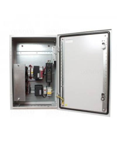 OS-46TB1(SW-80802/ILS(port 90W)). Уличная станция с термостабилизацией и резервным питанием. OSNOVO в Саранске