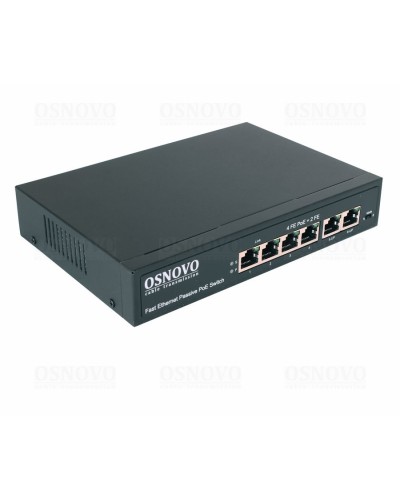 SW-20600/A(80W). Коммутатор Fast Ethernet на 6 портов. OSNOVO в Саранске