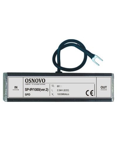SP-IP/100(ver2). Устройство грозозащиты цепей Ethernet. OSNOVO в Саранске