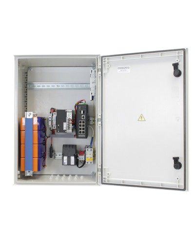OSP-46TB1(SW-80802/ILS(port 90W)). Уличный коммутатор с PoE. OSNOVO в Саранске