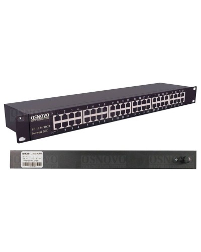 SP-IP24/100R. Устройство грозозащиты цепей Ethernet. OSNOVO в Саранске