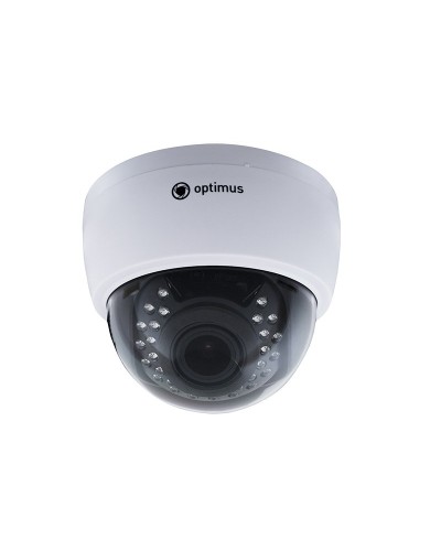 IP-S025.0(2.8-12)P_V.1. Видеокамера IP купольная. Optimus в Саранске