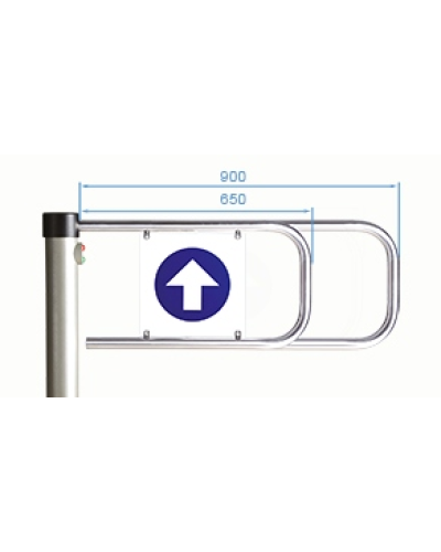 PERCo-ASG-650. Створка для калитки. PERCo в Саранске