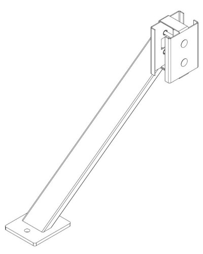 PERCo-MB-16.9. Упор для стоек секции ограждения. PERCo в Саранске